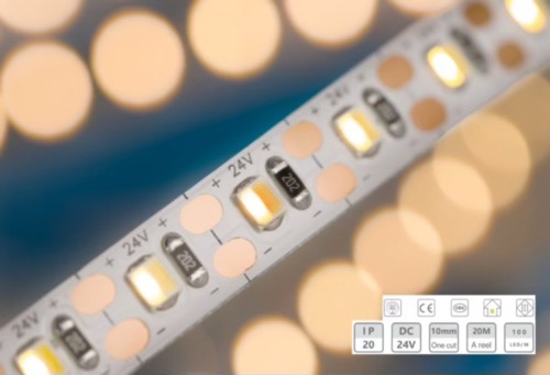 24V-8mm 듀얼 컬러 저전압 조명 스트립